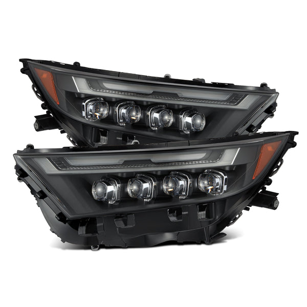 AlphaRex Black NOVA-Series LED Headlights | 2022+ Toyota RAV4