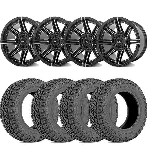 Rough Country 35X12.50R20 Tires & Rough Country 88 Series