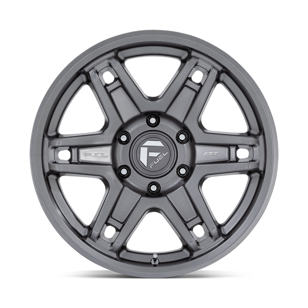 Fuel Slayer Wheels Matte Gunmetal D838 | 2023-2016 Toyota