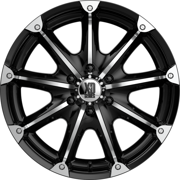 XD Series XD779 Badlands Gloss Black Machined Wheel | 2022