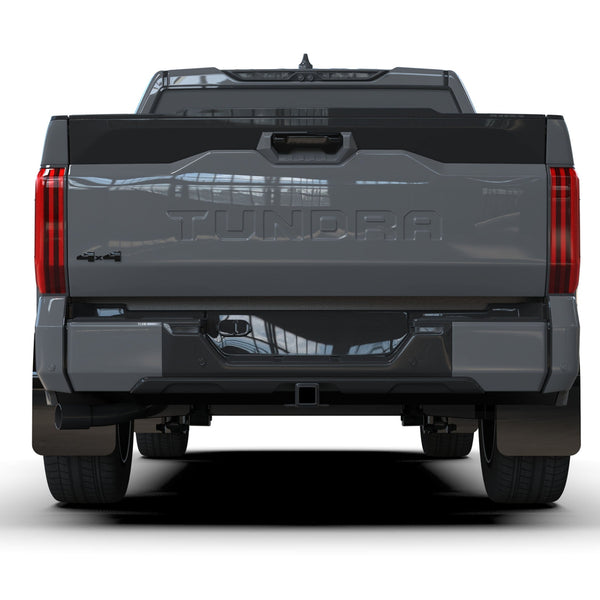 Rally Armor Black UR Mud Flaps w/ Red Logo | 2022-2024 Toyota Tundra ...