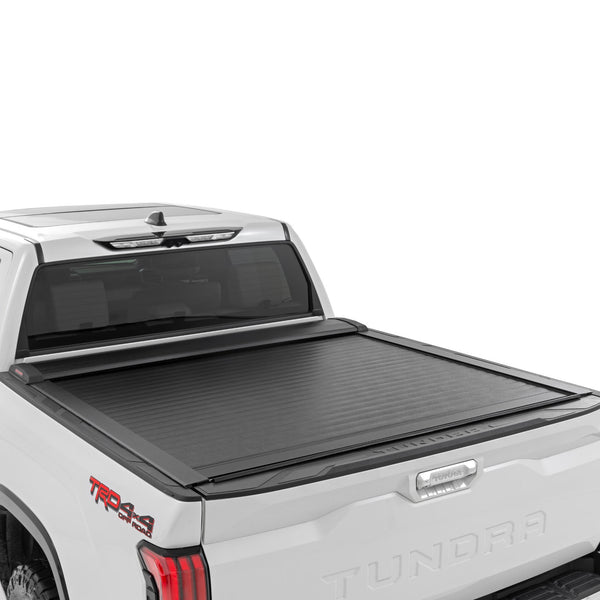 Rough Country Retractable Hard Bed Cover 20222024 Toyota Tundra