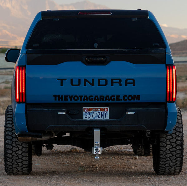 Toyota OEM Tundra Tailgate Insert Badge - Black | 2022-2025 Toyota ...