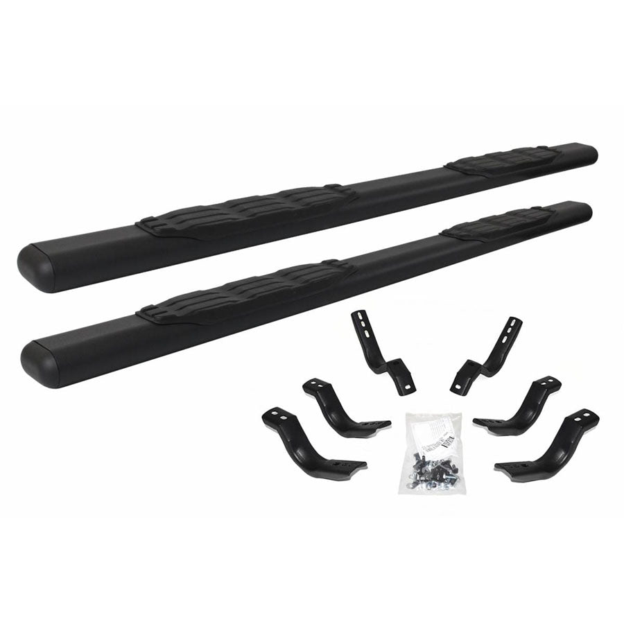 GoRhino 5" 1000 Series Side Steps Complete Kit with Brackets 2024