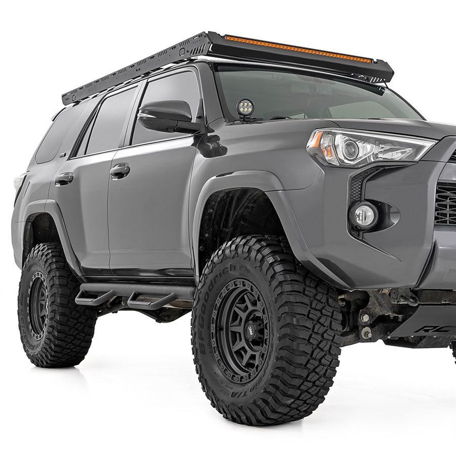 Rough Country Nerf Steps Cab Length | 2010-2023 Toyota 4Runner |  TheYotaGarage