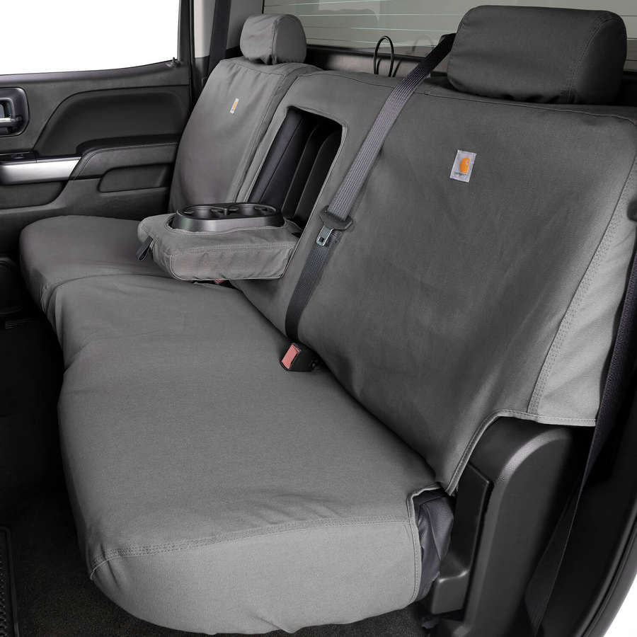 Covercraft Gravel Gray Carhartt Seat Saver Seat Covers, 2022-2024 Toyota  Tundra