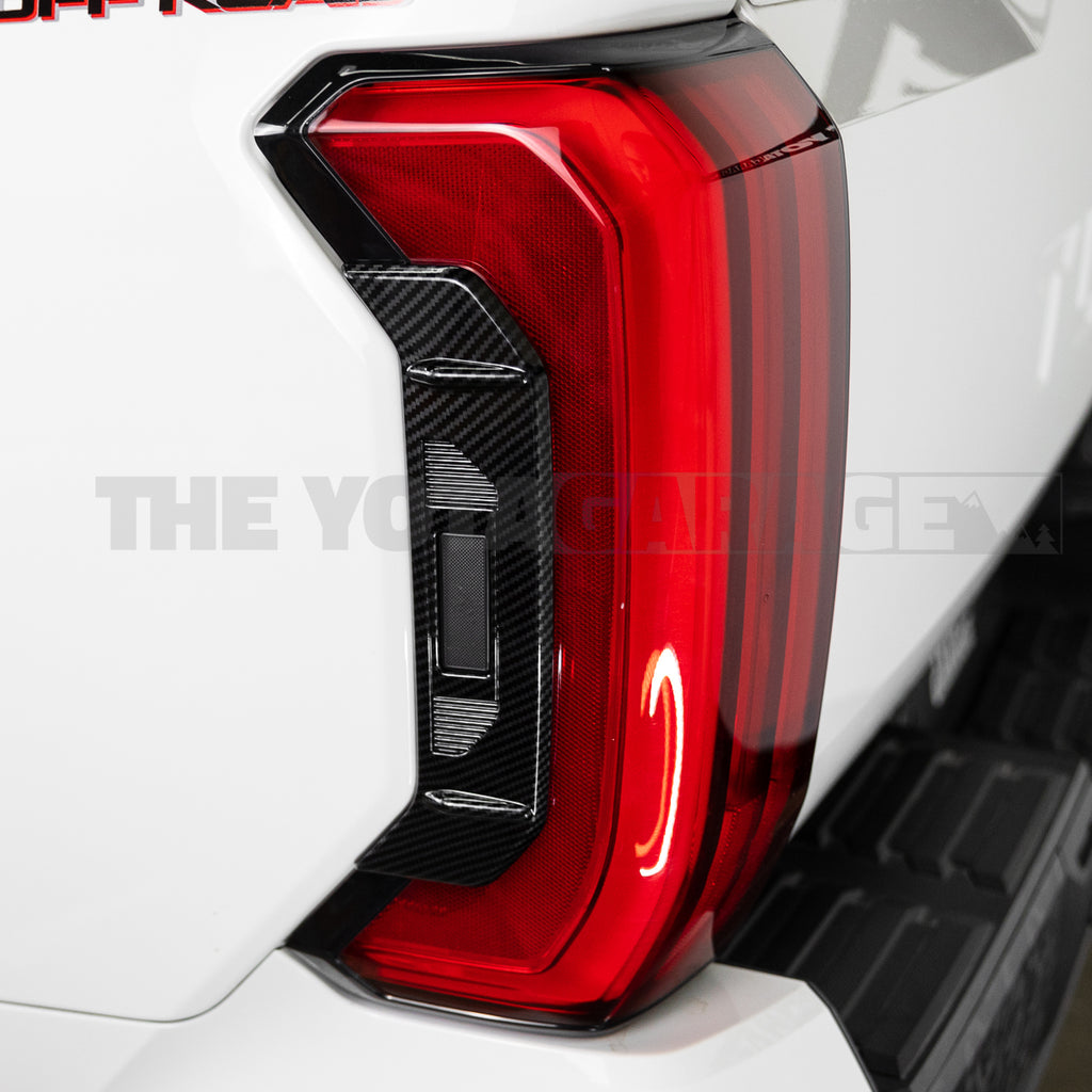FP Carbon Fiber Tail Light Side Covers | 2022-2024 Toyota Tundra