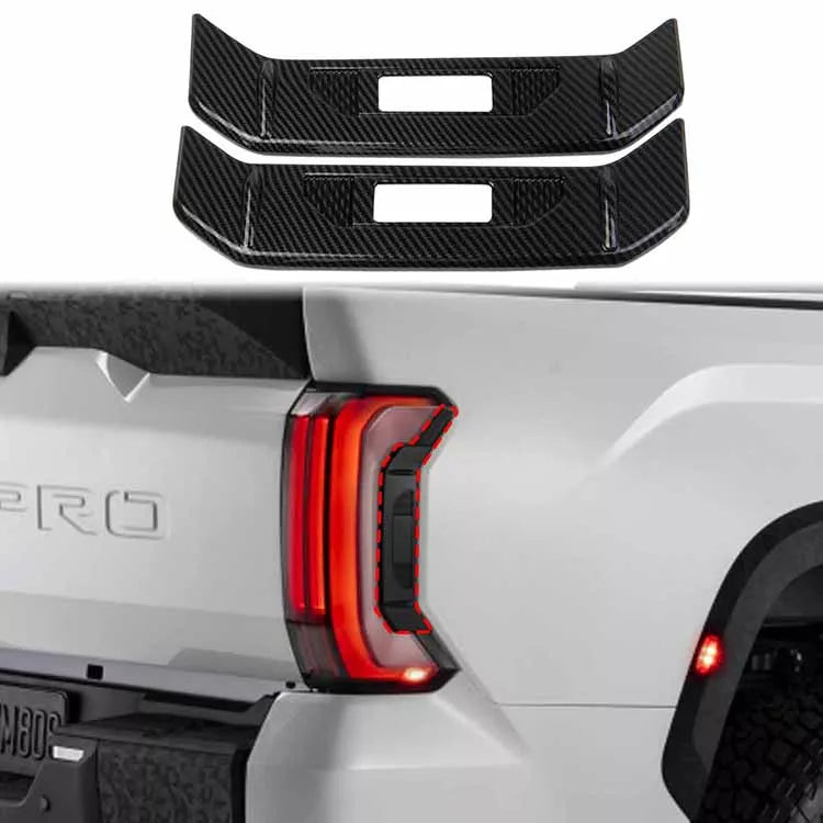 FP Carbon Fiber Tail Light Side Covers | 2022-2024 Toyota Tundra