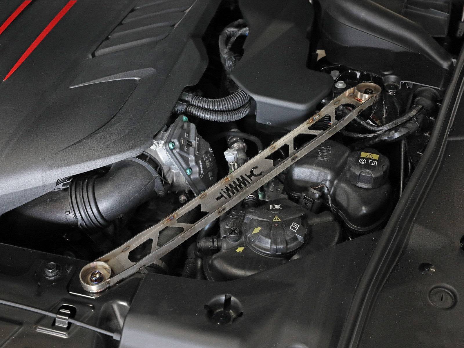 aFe Control Front Suspension Strut Brace Raw | 2020+ Toyota Supra