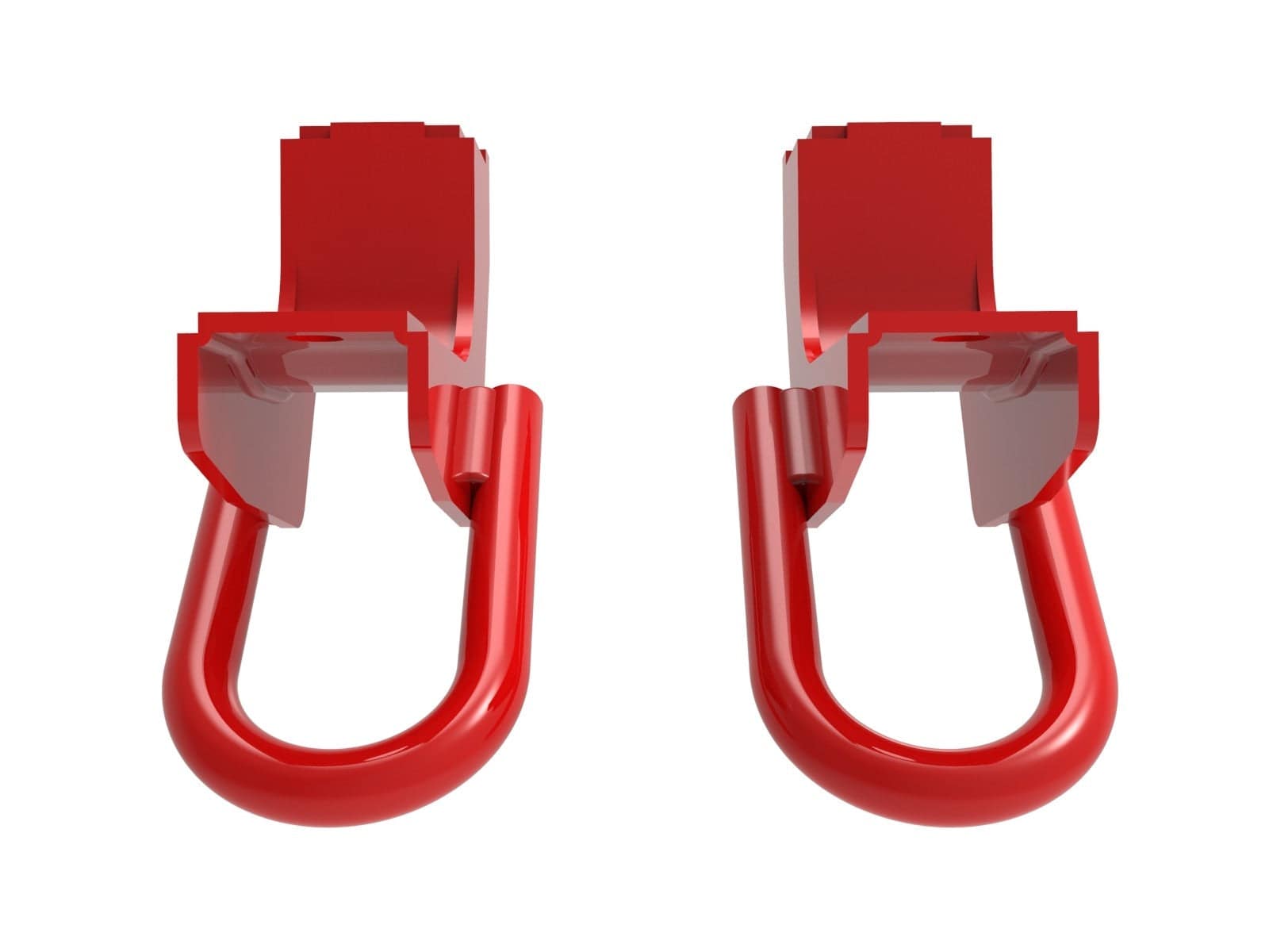 aFe Control Front Tow Hooks Red 20222024 Toyota Tundra TheYotaGarage