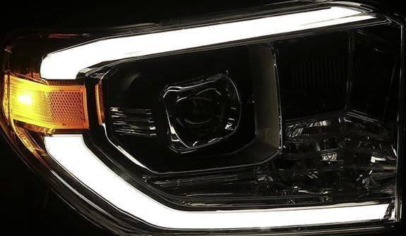 AlphaRex PRO-Series Projector Headlights Black - 2014-2021 Toyota ...