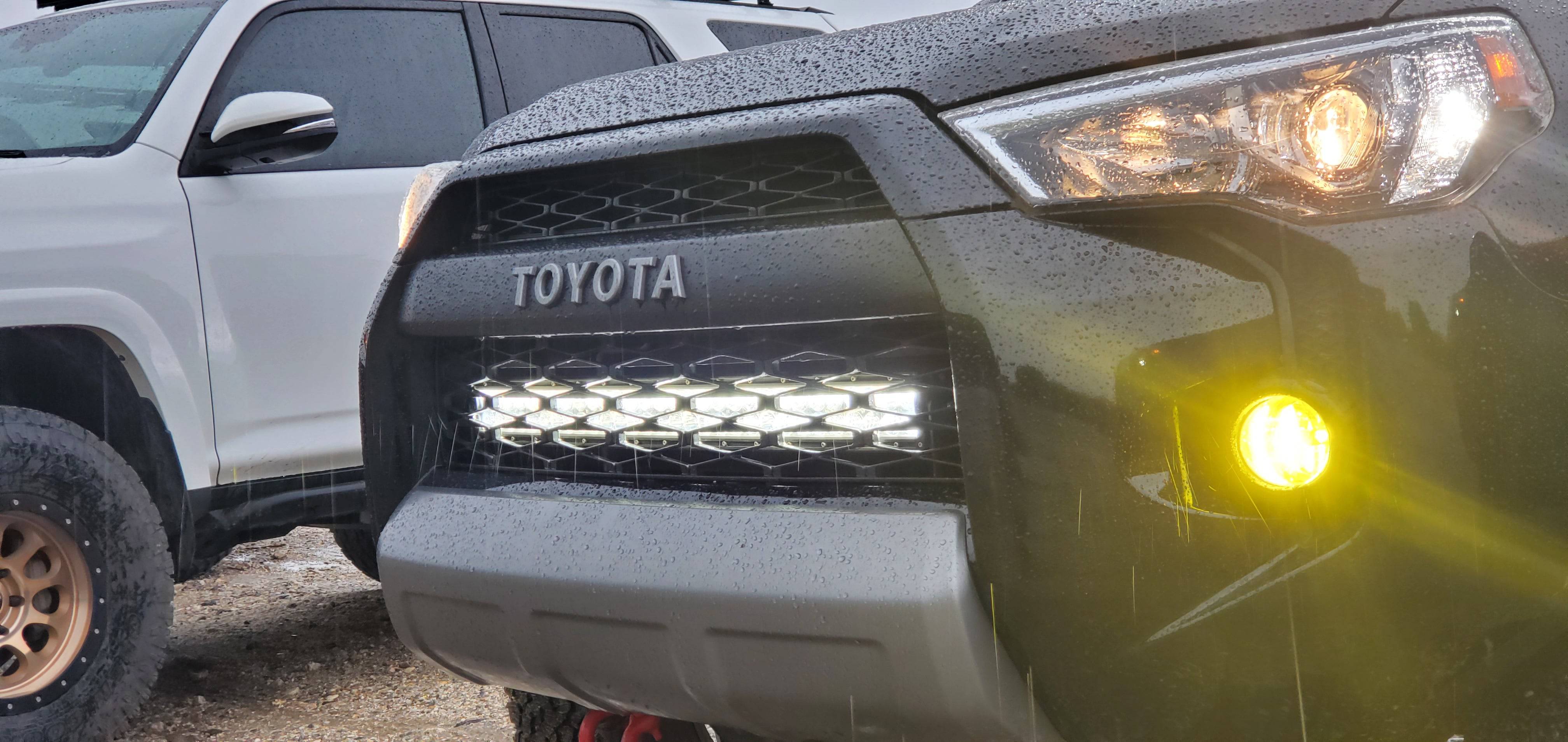 32 Lower Bumper Hidden LED Light Bar Kit For 2014-2023 Toyota 4Runner