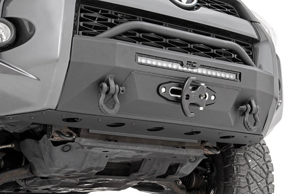 Rough Country Low Profile Hybrid Front Winch Bumper | 2024-2014 Toyota ...