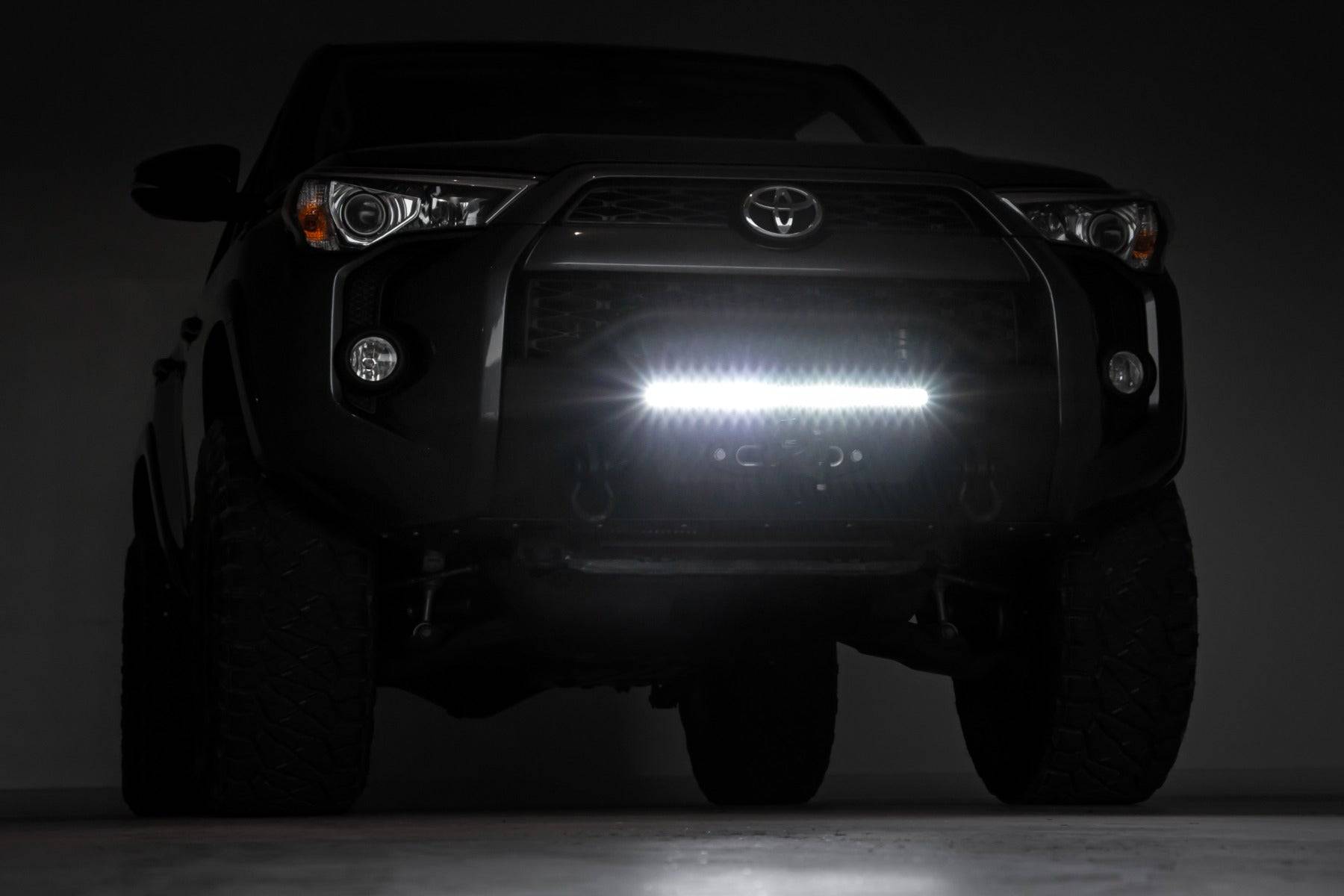 For 2010-2021 Toyota 4runner Front Bumper W/Winch Plate & Light