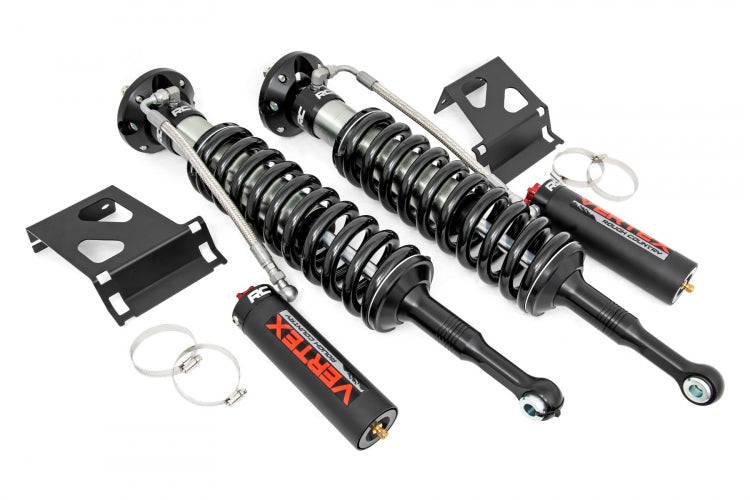 Rough Country Vertex 2.5 Adjustable Front Shocks - 6 Rough Country Vertex 2.5 Adjustable Front Shocks - 6