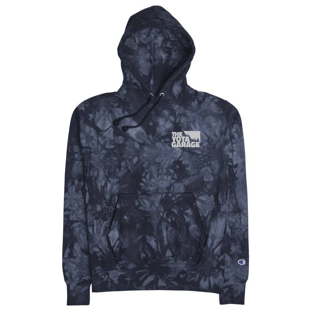 TheYotaGarage x Champion Tie-Dye Pullover Hoodie | TheYotaGarage