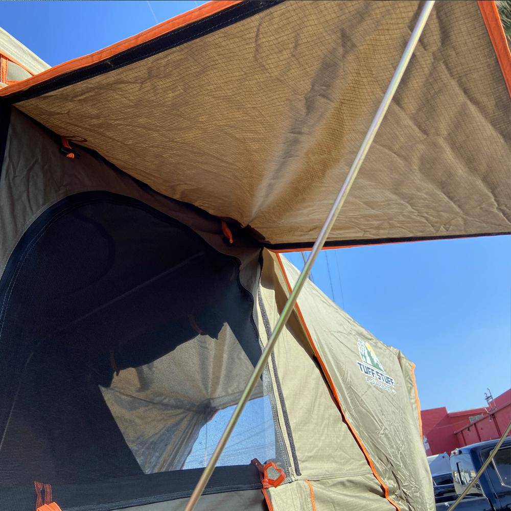 Tuff Stuff ALPHA™ Hard Top Side Open Tent, Gray, 4 Person (TS-RTT